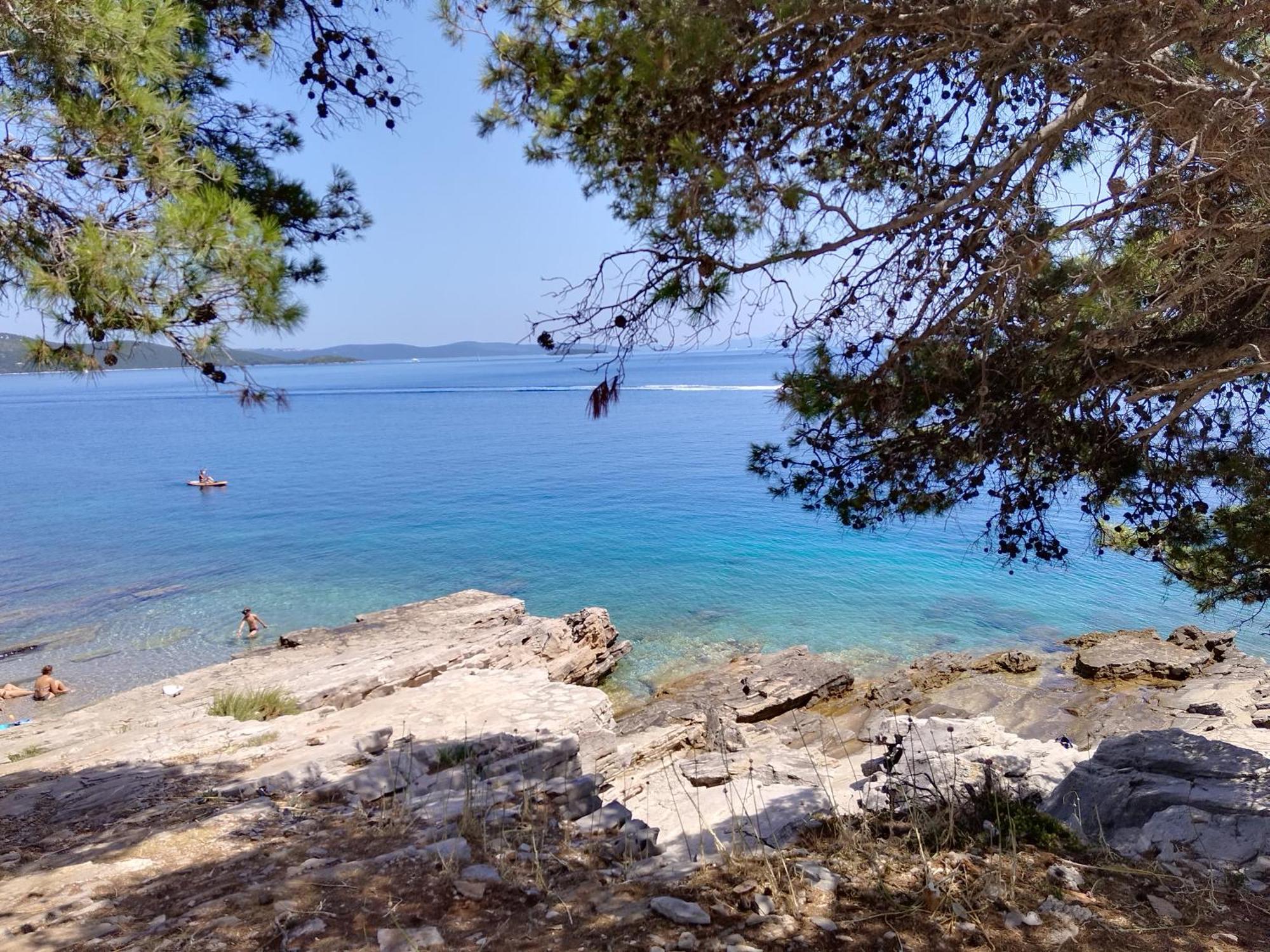 Sol Luxury Residence Near The Beach With Shared Heated Pool Božava Eksteriør bilde